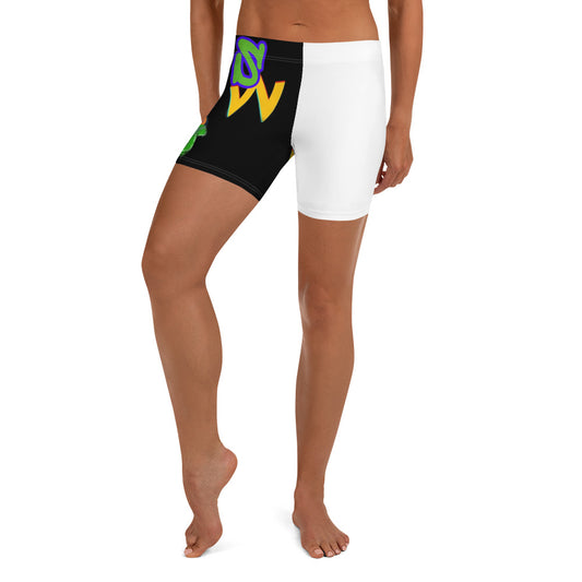 Gasrow 3D logo fitness Shorts